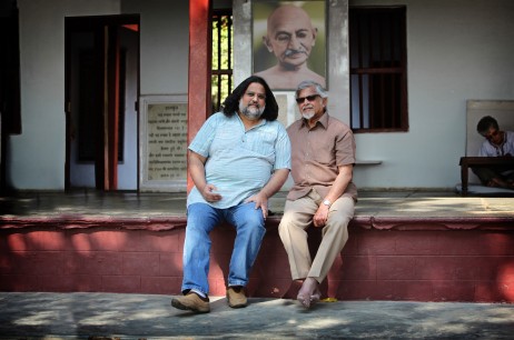 Arun and Tushar Gandhi lead the Gandhi Legacy Tours