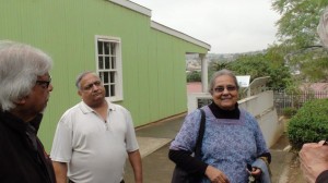 ela and arun gandhi at phoenix settlement birth home
